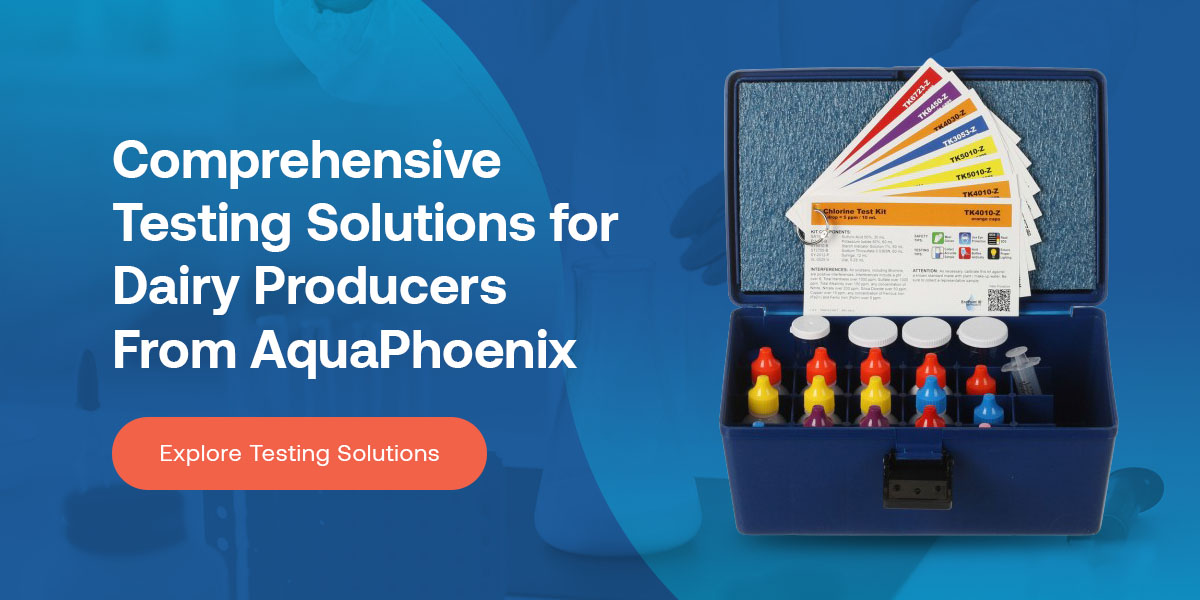 comprehensive testing solutions for dairy producers