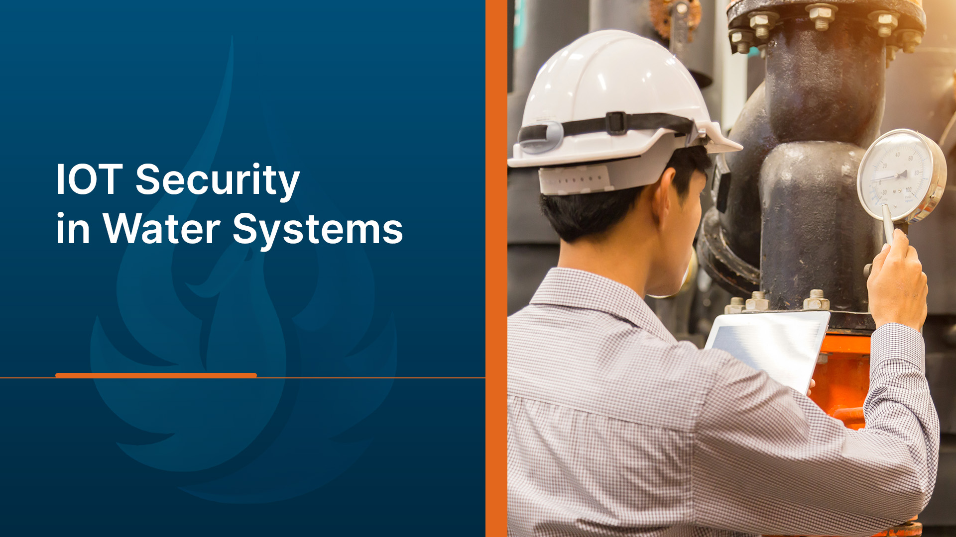 IoT security in water systems